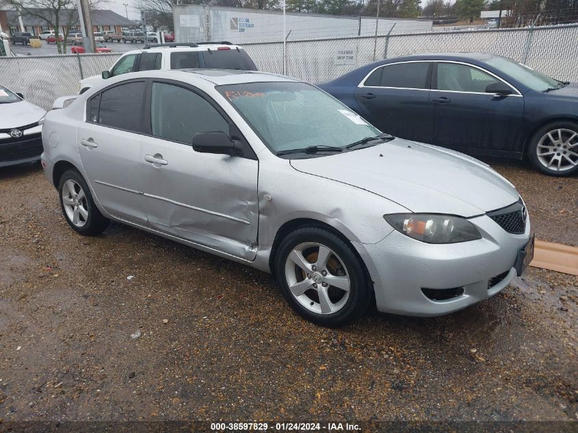 2006 Mazda Mazda3 I VIN: JM1BK32F761537196 Lot: 38597829