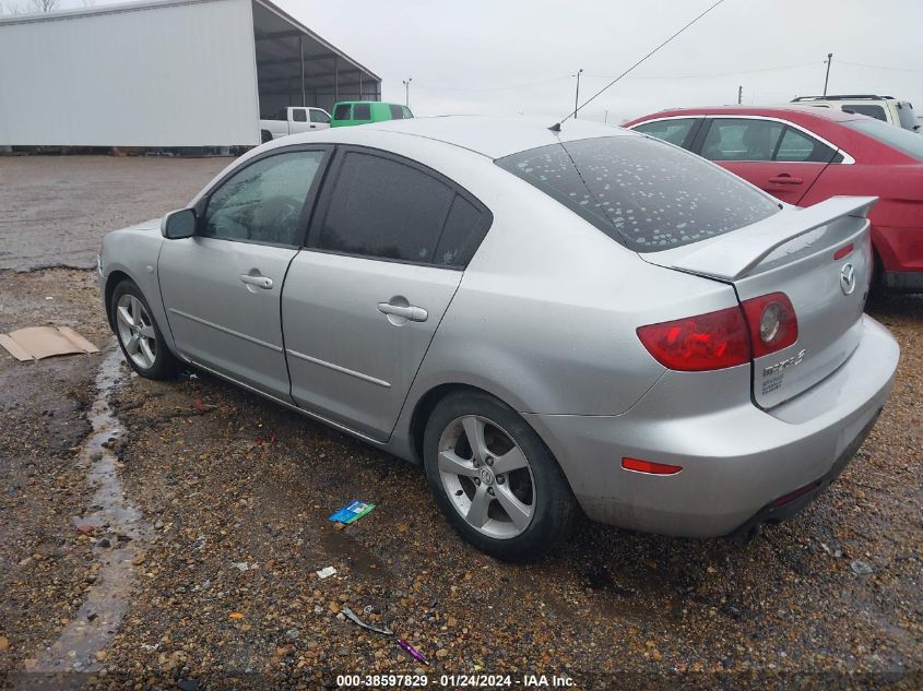 2006 Mazda Mazda3 I VIN: JM1BK32F761537196 Lot: 38597829