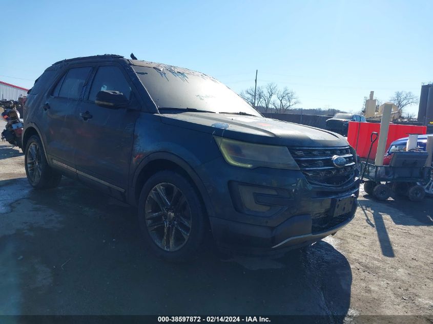 2017 FORD EXPLORER XLT - 1FM5K8D8XHGD40771