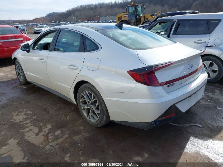 2022 Hyundai Sonata Sel VIN: KMHL14JA6NA221074 Lot: 38597986