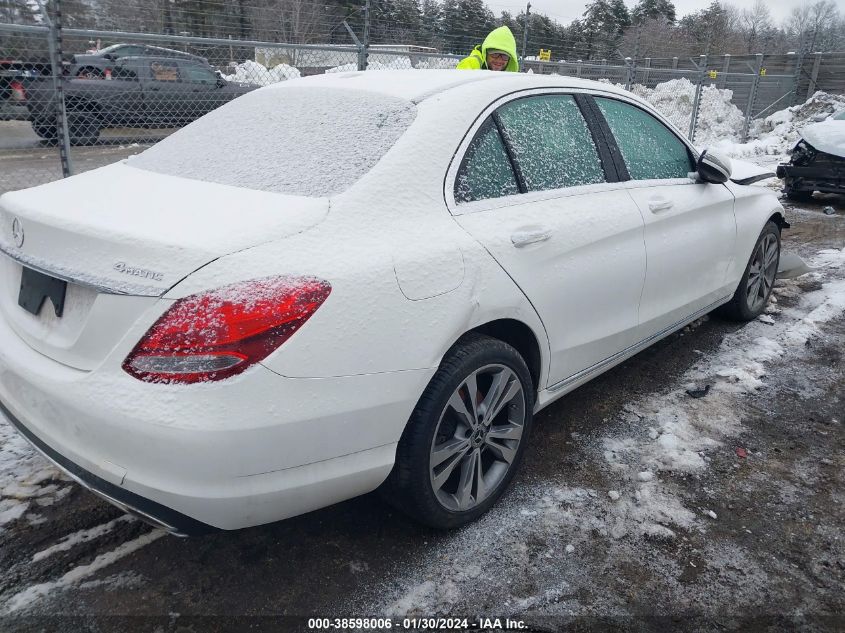 2018 Mercedes-Benz C 300 4Matic VIN: 55SWF4KB6JU282547 Lot: 38598006