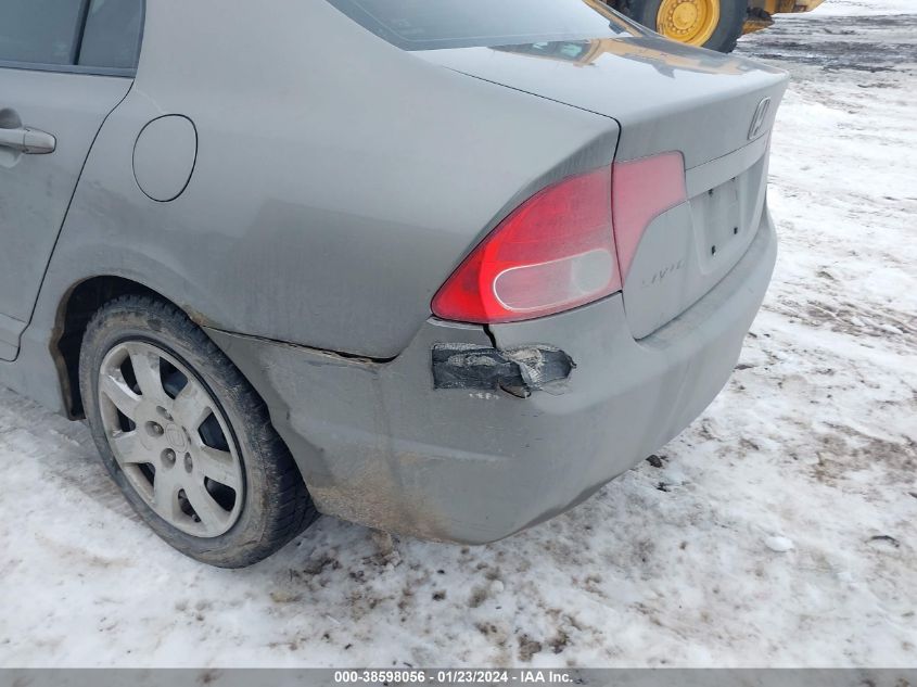 1HGFA15587L101038 2007 Honda Civic Lx