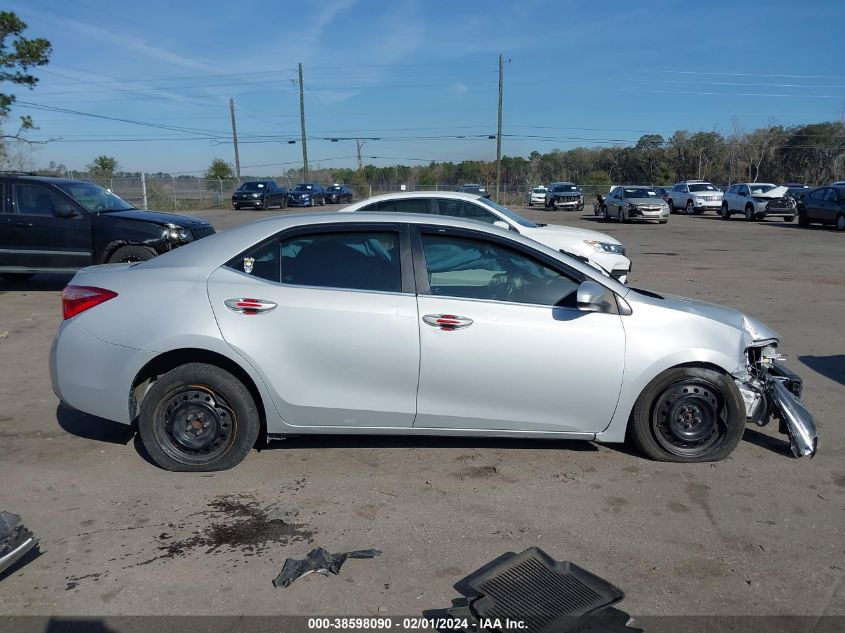 2019 Toyota Corolla Le VIN: 2T1BURHE5KC204139 Lot: 38598090