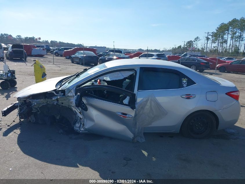 2019 Toyota Corolla Le VIN: 2T1BURHE5KC204139 Lot: 38598090