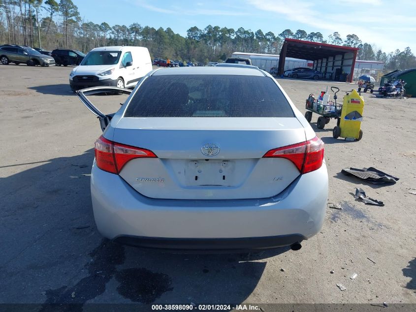 2019 Toyota Corolla Le VIN: 2T1BURHE5KC204139 Lot: 38598090