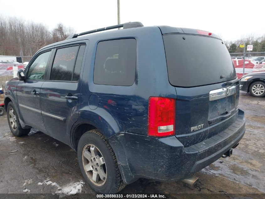 2009 Honda Pilot Touring VIN: 5FNYF48959B035983 Lot: 38598333