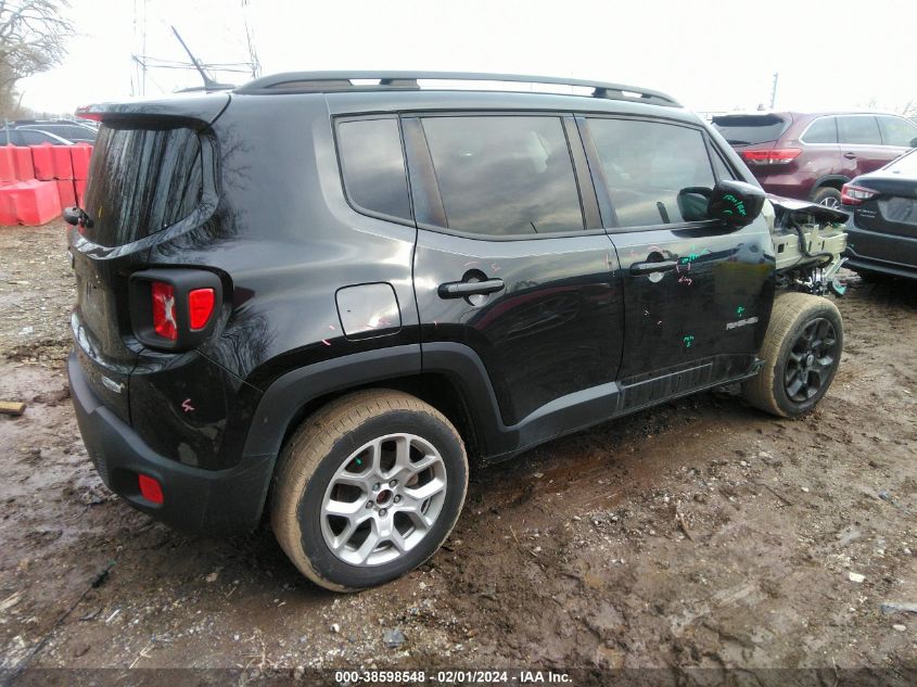 2017 Jeep Renegade Latitude 4X4 VIN: ZACCJBBBXHPF47495 Lot: 38598548