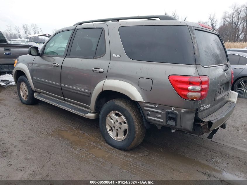 2004 Toyota Sequoia Sr5 V8 VIN: 5TDBT44A84S219690 Lot: 38598641