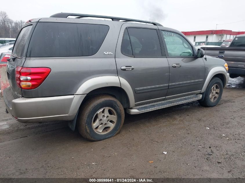 2004 Toyota Sequoia Sr5 V8 VIN: 5TDBT44A84S219690 Lot: 38598641