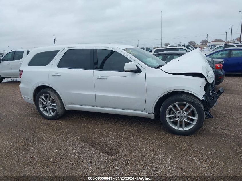 1C4RDHDG1MC692890 2021 Dodge Durango Gt Plus Rwd