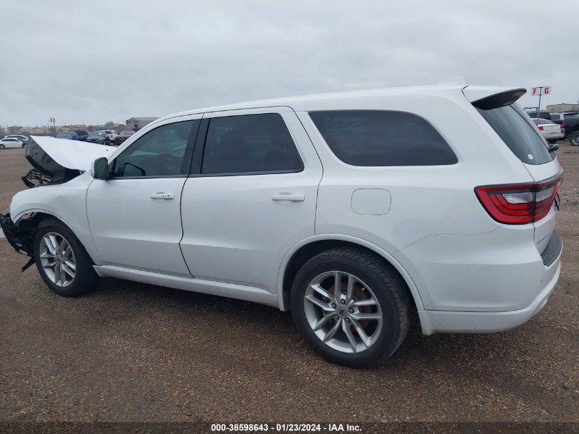 1C4RDHDG1MC692890 2021 Dodge Durango Gt Plus Rwd