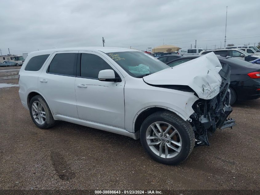 1C4RDHDG1MC692890 2021 Dodge Durango Gt Plus Rwd
