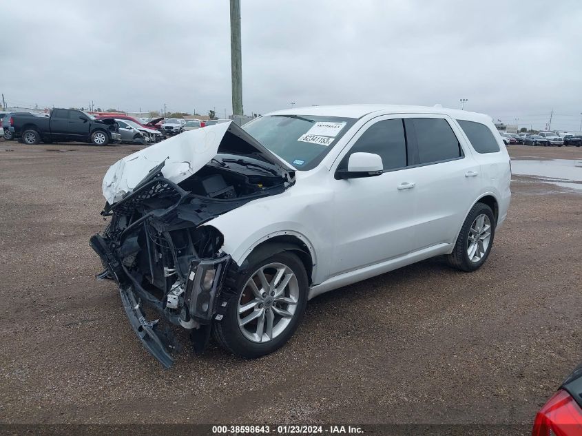 1C4RDHDG1MC692890 2021 Dodge Durango Gt Plus Rwd