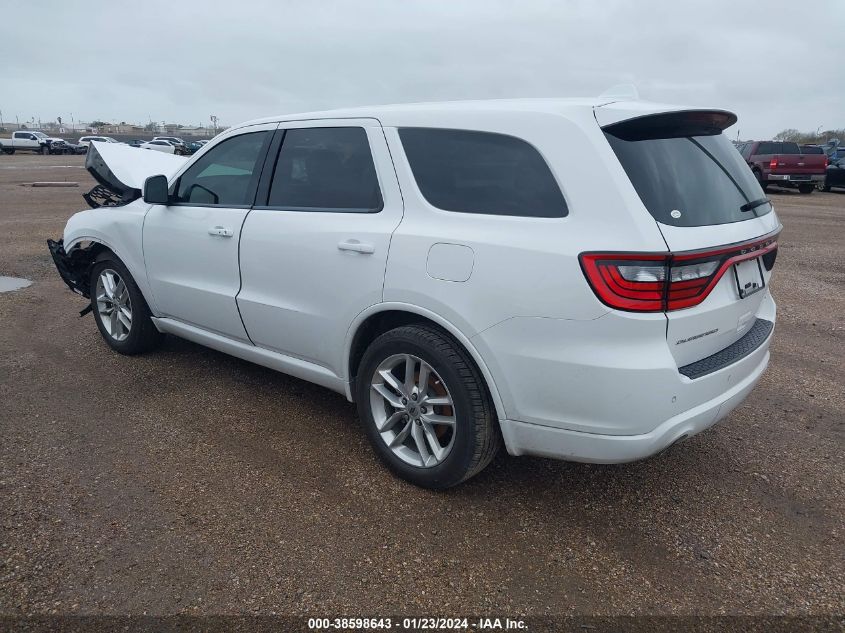 1C4RDHDG1MC692890 2021 Dodge Durango Gt Plus Rwd