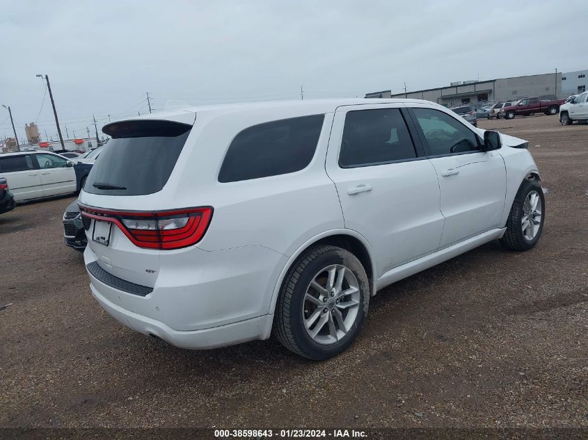 1C4RDHDG1MC692890 2021 Dodge Durango Gt Plus Rwd