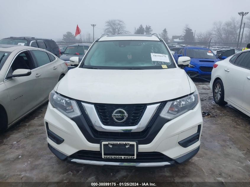 2019 Nissan Rogue Sv VIN: JN8AT2MVXKW380840 Lot: 38599175