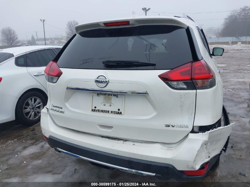 2019 Nissan Rogue Sv VIN: JN8AT2MVXKW380840 Lot: 38599175