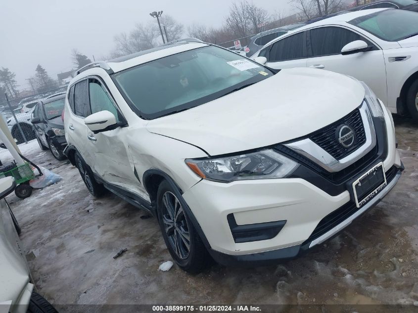 2019 Nissan Rogue Sv VIN: JN8AT2MVXKW380840 Lot: 38599175