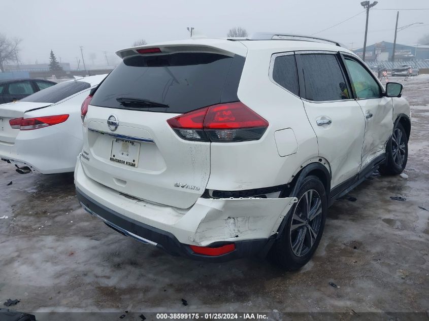 2019 Nissan Rogue Sv VIN: JN8AT2MVXKW380840 Lot: 38599175