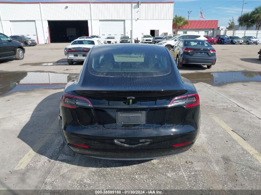 2023 Tesla Model 3 Rear-Wheel Drive VIN: 5YJ3E1EA4PF438571 Lot: 38599188