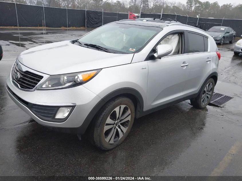 2013 Kia Sportage Ex VIN: KNDPCCA27D7449941 Lot: 38974681