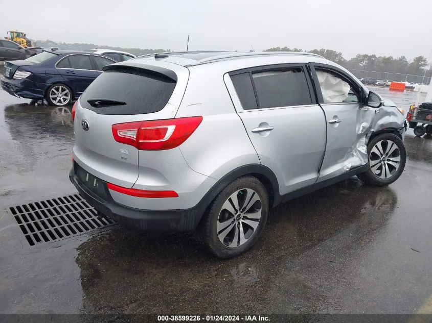 2013 Kia Sportage Ex VIN: KNDPCCA27D7449941 Lot: 38974681