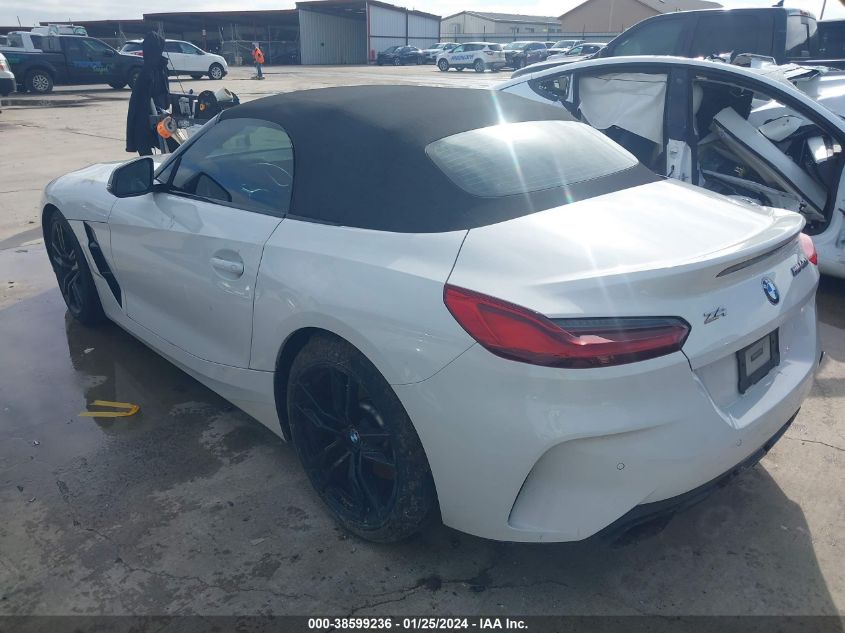 2020 BMW Z4 M40I VIN: WBAHF9C08LWW41459 Lot: 38599236