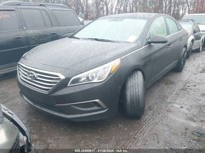 2016 Hyundai Sonata Se VIN: 5NPE24AFXGH306792 Lot: 38599817