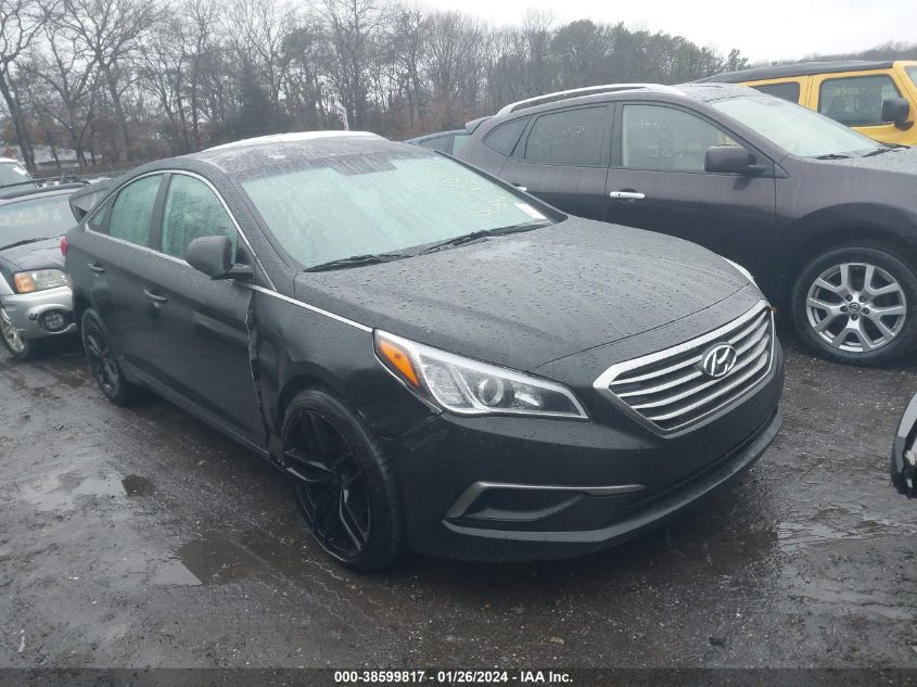 2016 Hyundai Sonata Se VIN: 5NPE24AFXGH306792 Lot: 38599817