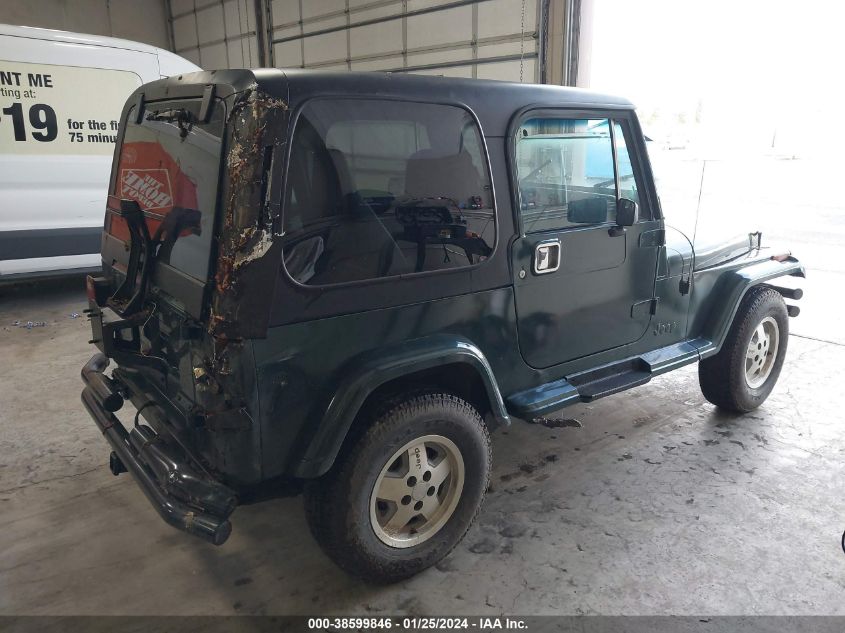 1994 Jeep Wrangler / Yj Sahara VIN: 1J4FY49S6RP473138 Lot: 38599846