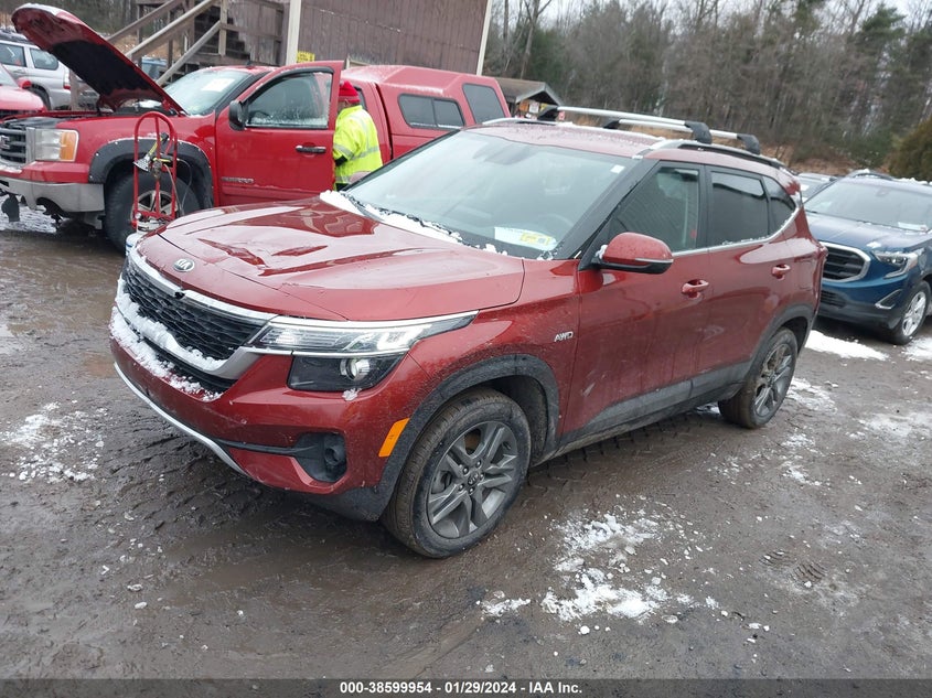 2021 Kia Seltos S VIN: KNDEUCAA2M7150806 Lot: 38599954