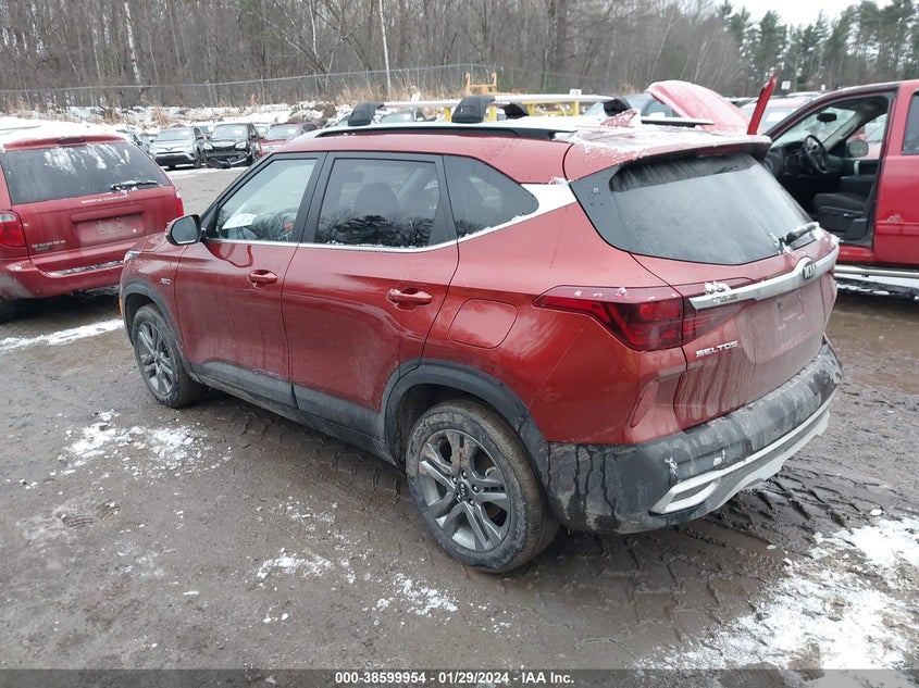 2021 Kia Seltos S VIN: KNDEUCAA2M7150806 Lot: 38599954