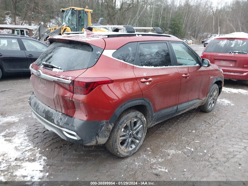 2021 Kia Seltos S VIN: KNDEUCAA2M7150806 Lot: 38599954