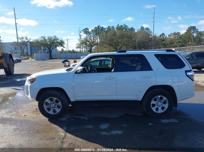 2023 Toyota 4Runner Sr5 Premium VIN: JTENU5JR6P6121610 Lot: 38600013