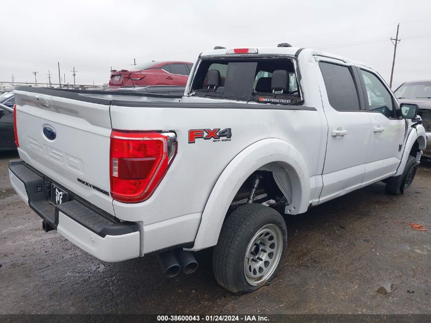 2023 Ford F-150 Xlt VIN: 1FTFW1E50PKF42636 Lot: 38600043