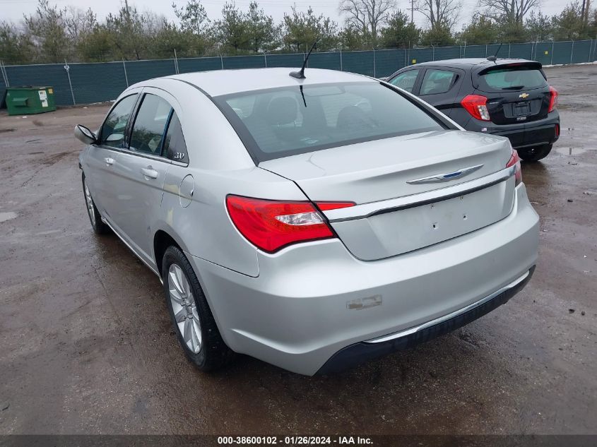 2012 Chrysler 200 Lx VIN: 1C3CCBABXCN223268 Lot: 38600102