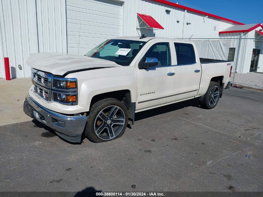 2015 Chevrolet Silverado 1500 2Lz VIN: 3GCUKSEC8FG281091 Lot: 38600114