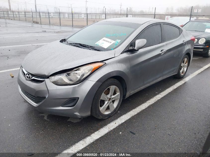 2013 Hyundai Elantra Gls (Ulsan Plant) VIN: KMHDH4AE4DU720133 Lot: 38600520