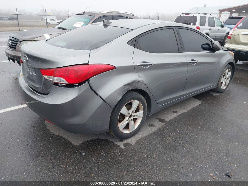 2013 Hyundai Elantra Gls (Ulsan Plant) VIN: KMHDH4AE4DU720133 Lot: 38600520