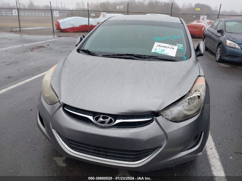 2013 Hyundai Elantra Gls (Ulsan Plant) VIN: KMHDH4AE4DU720133 Lot: 38600520