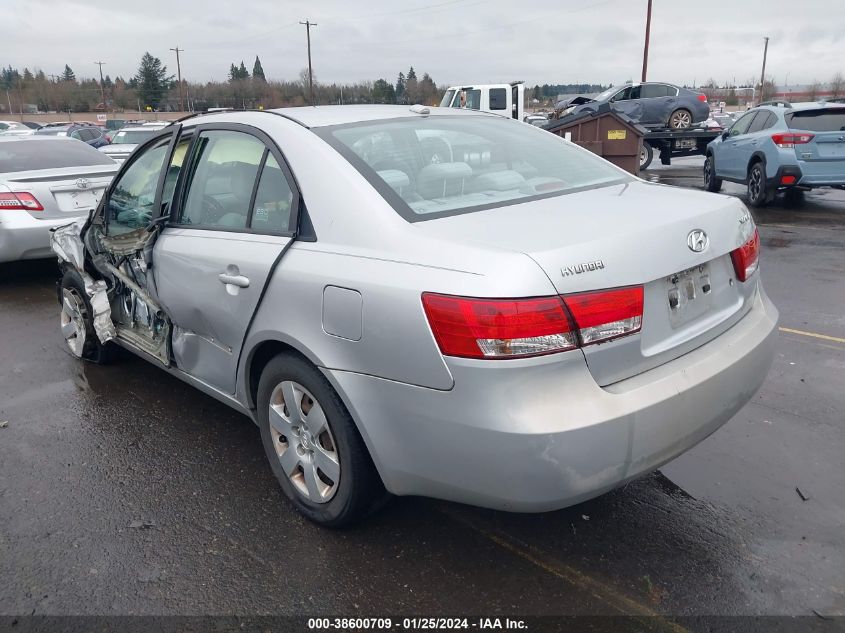 2008 Hyundai Sonata Gls VIN: 5NPET46C38H378043 Lot: 38600709