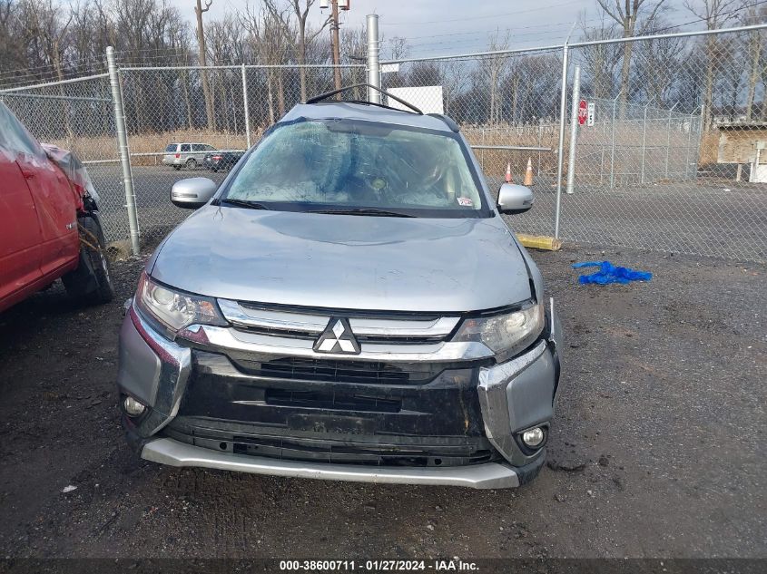 2016 Mitsubishi Outlander Sel VIN: JA4AZ3A3XGZ006599 Lot: 38600711