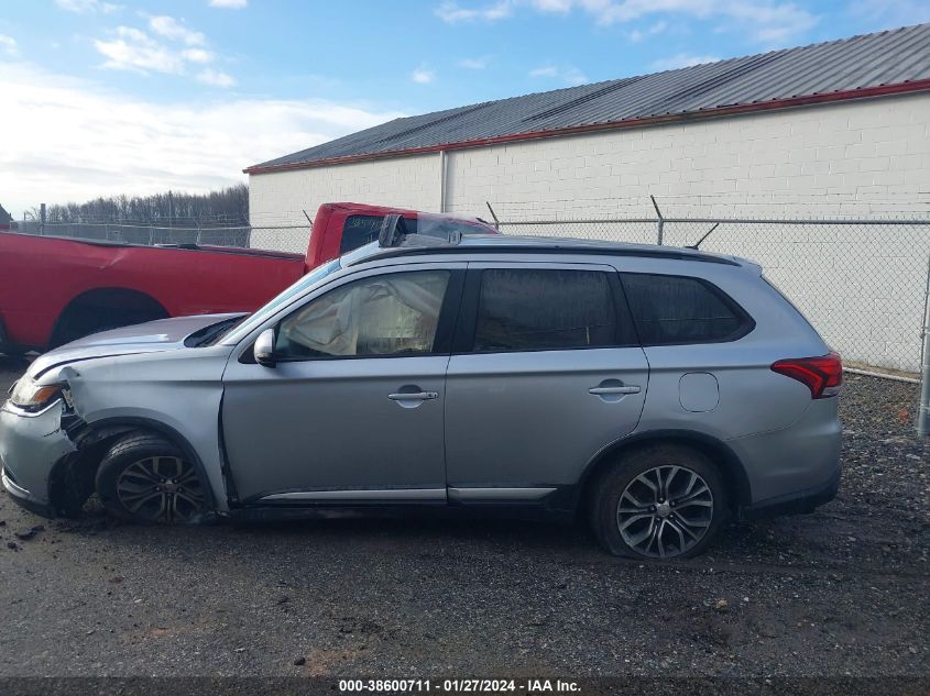 2016 Mitsubishi Outlander Sel VIN: JA4AZ3A3XGZ006599 Lot: 38600711