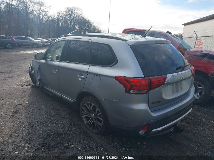 2016 Mitsubishi Outlander Sel VIN: JA4AZ3A3XGZ006599 Lot: 38600711