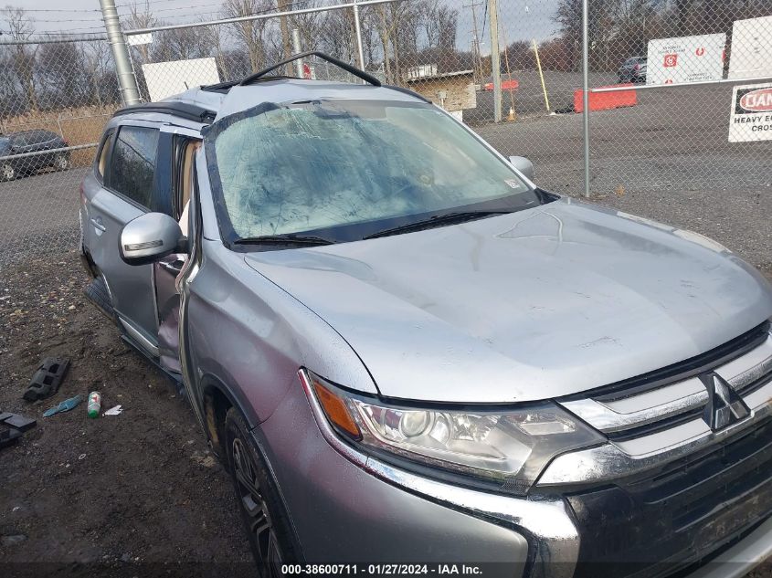 2016 Mitsubishi Outlander Sel VIN: JA4AZ3A3XGZ006599 Lot: 38600711