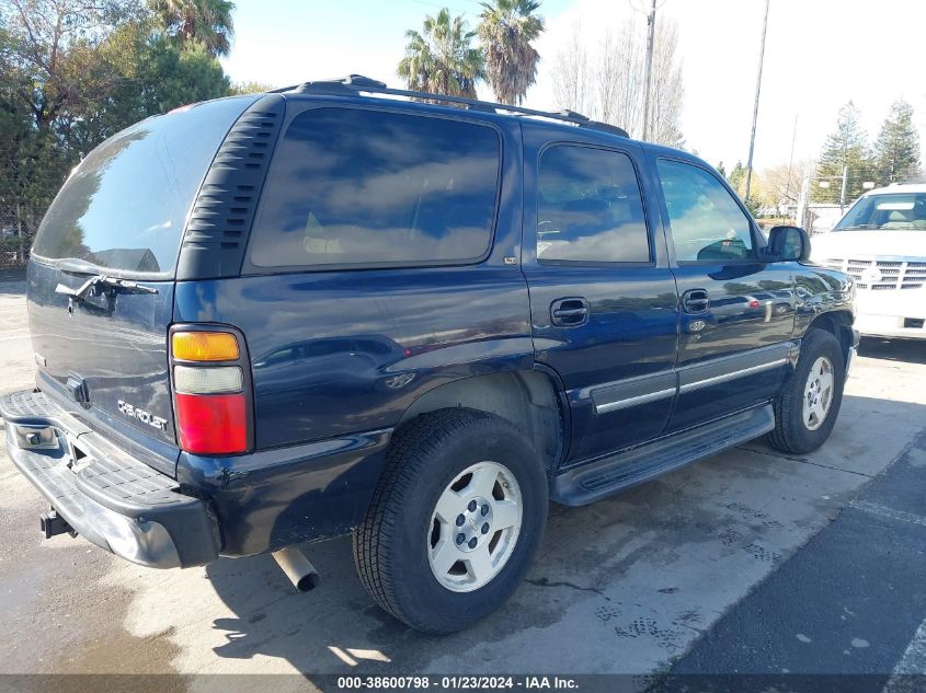 2005 Chevrolet Tahoe Lt VIN: 1GNEC13Z05J203394 Lot: 38600798