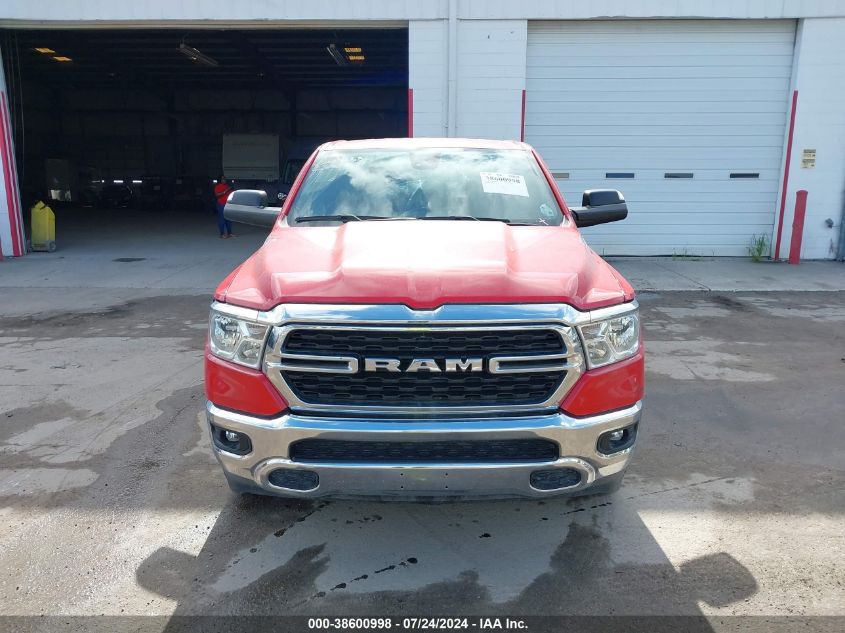 2023 Ram 1500 Big Horn 4X2 5'7 Box VIN: 1C6RREFT7PN614429 Lot: 38600998