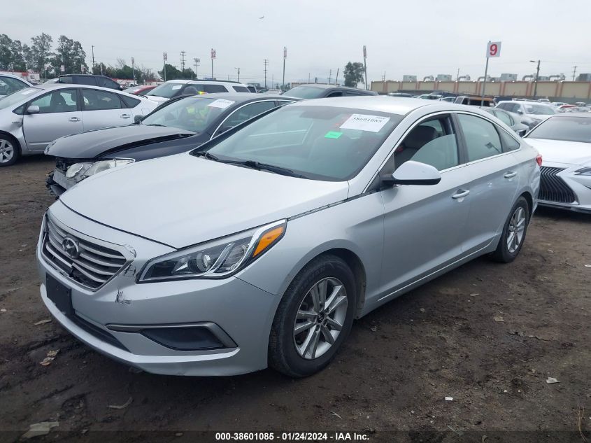 2017 Hyundai Sonata VIN: 5NPE24AFXHH565168 Lot: 38601085