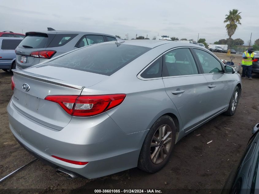 2017 Hyundai Sonata VIN: 5NPE24AFXHH565168 Lot: 38601085