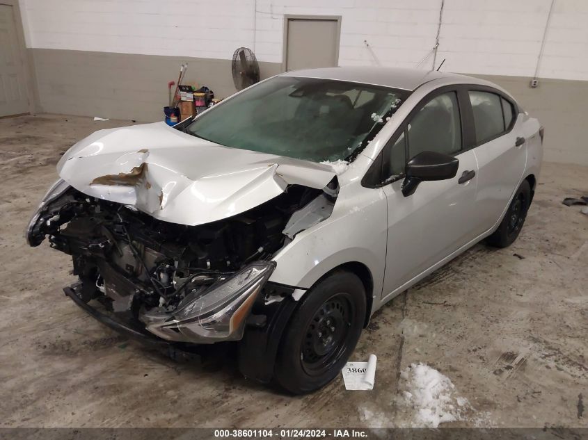 2021 Nissan Versa S VIN: 3N1CN8DV3ML810303 Lot: 38601104